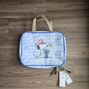 Blue Snoopy Tote Bag